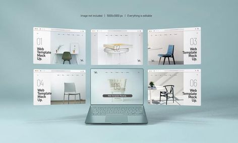 Website Mockup Psd, Website Mockup Free, Computer Presentation, Website Mockup Templates, Web Design Mockup, Website Presentation, Laptop Mockup, Computer Mockup, Web Mockup