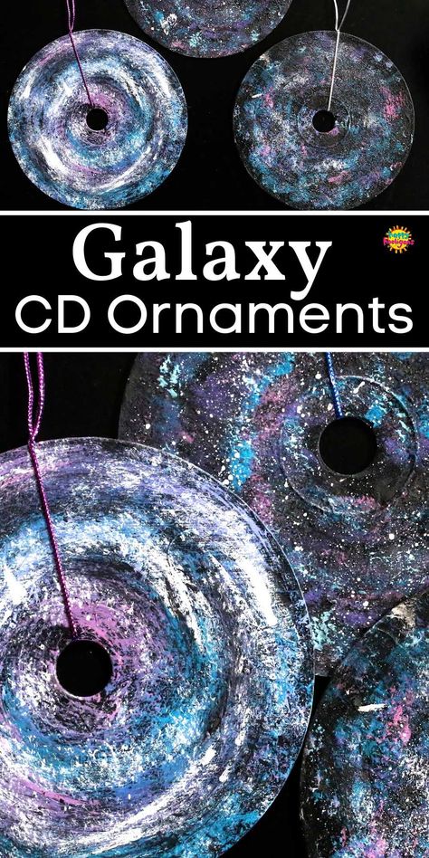 Christmas Ornaments Made From Cds, Solar Eclipse Art Projects, Solar Eclipse Art For Kids, Solar Eclipse Crafts For Kids, Christmas Kids Art, Bedtime Blessings, Dvd Craft, Vbs Stellar, Crafts With Cds