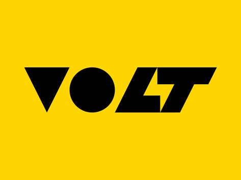 Volt logo - melih - #yellow #black #lightning Black And Yellow Logo Design, Yellow Branding Design, Yellow Pixel Art, Bolt Logo Design, Pixel Monkey, Yellow Logo Design, Yellow Branding, Pixel Logo, Fast Logo