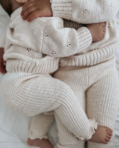 Details🤍✨ Baby Mode, Baby Fits, Knitted Romper, Ribbed Leggings, Cuff Detail, Baby Outfits, Fashion Kids, Future Baby