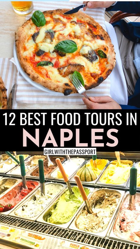 12 Best Food Tours in Naples + Secret Expert Tips for 2023 Italy Landmarks, Naples Food, Food In Italy, Napoli Food, Things To Do In Naples, Italy Naples, Amalfi Coast Travel, Italy Food, Italy Tours