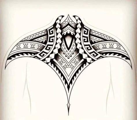 Polynesian Tattoo Sleeve, Stingray Tattoo, Polynesian Tattoos Women, Polynesian Tattoo Designs, Maori Tattoo Designs, Muster Tattoos, Back Tattoos For Guys, Calf Tattoo, Hand Tattoos For Guys