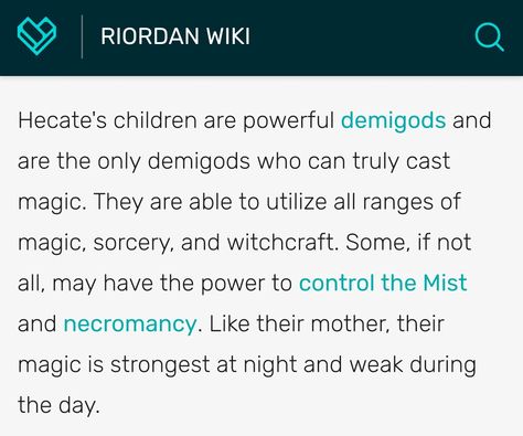 Hecate Demigod, Child Of Hecate Percy Jackson, Children Of Hecate, Cabin 20 Hecate, Child Of Hecate, Hecate Cabin, Daughter Of Hecate, Pjo Headcannons, Pjo Oc