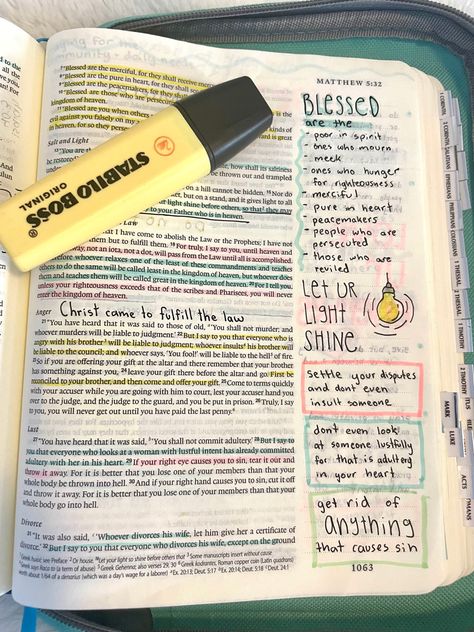 Matthew 5 Bible Journaling, Matthew Bible Study, Bible Journaling Matthew, Matthew Bible, Inspire Bible, Matthew 1, Study Notebook, Inspire Bible Journaling, Matthew 5