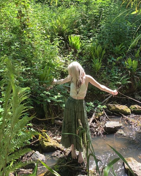 Fairy Grunge, Forest, Water, Green, On Instagram, Instagram