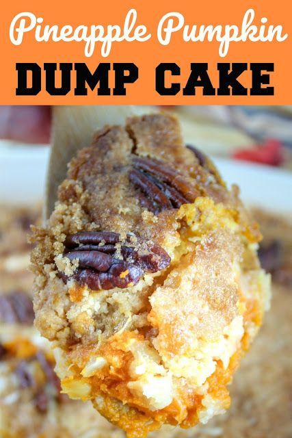 We always need something NEW at our holiday tables - but nobody wants to spend all day in the kitchen. This Pineapple Pumpkin Dump Cake takes minutes to put together and yet it tastes so good! #dumpcake #pineapple #pumpkin #holidaydessert #easypumpkindessert Easy Pumpkin Dump Cake Recipe, Easy Pumpkin Dump Cake, Pumpkin Dinner, Pumpkin Dump Cake Recipe, Pumpkin Dump, Easy Pumpkin Dessert, Pumpkin Crunch Cake, Pumpkin Crunch, Dump Cake Pumpkin