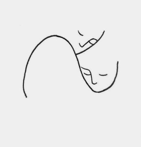 ♡ :* Sisters Hugging Drawing, Simple Hugging Drawing, Hug Line Drawing, Two People Hugging Tattoo, Self Hug Drawing, Hug Drawing Simple, Hug Tattoo Minimalist, Self Hug Tattoo, Line Art Hug