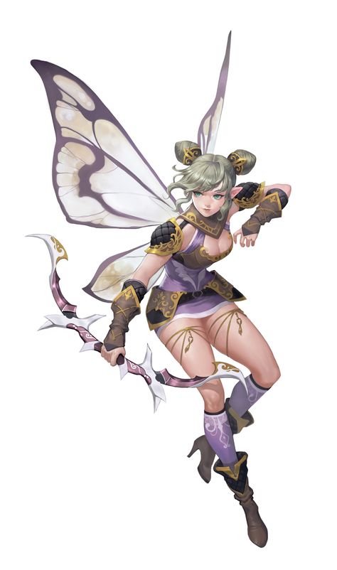 Rpg Ranger Dnd, Fairy Artwork, Dungeons And Dragons Characters, Dnd Art, Fairy Art, Female Character Design, Character Design References, Art Anime, Dnd Characters