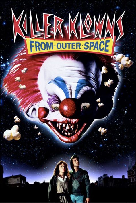 Space Movie Posters, Outer Space Drawing, Outer Space Posters, Killer Klowns From Outer Space, Space Coloring Pages, 80s Horror, Horror Movie Icons, Horror Posters, Horror Movie Art