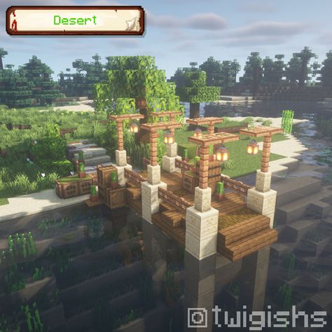 I built 4 dock designs in minecraft, medieval, brick, desert and farm dock designs. These minecraft dock builds can be used as minecraft inspiration or as something to copy into your minecraft world. Enjoy! Cute Minecraft Lake Builds, Minecraft Dock Ideas Cute, Minecraft Docks Design, Minecraft Loading Dock, Jungle Dock Minecraft, Things To Build On Water In Minecraft, Minecraft Dock Tutorial, Dock Design Minecraft, Boat Deck Minecraft