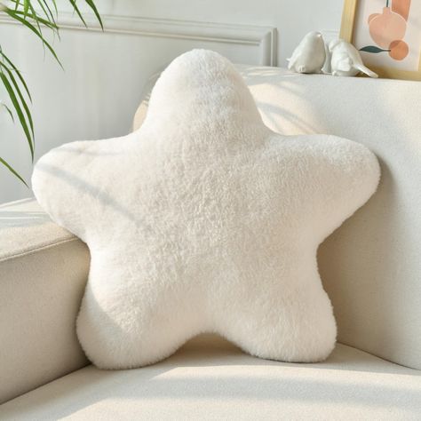 Throw Pillows For Bed, Pillows For Bed, Star Pillow, Moon Pillow, Pillow Plush, Last Minute Christmas Gifts, Cute Star, Shaped Pillow, Pretty Pillow