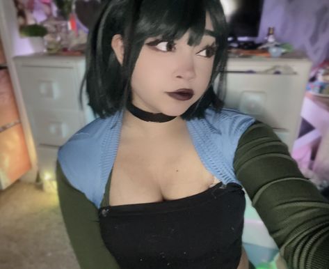 Gwen Total Drama Gwen Total Drama Costume, Gwen Total Drama Cosplay, Total Drama Cosplay, We Built Gwens Face Total Drama, Gwen Total Dramarama, Gwen From Total Drama Island, Gwen Total Drama, Gwen Cosplay, Cute Emo