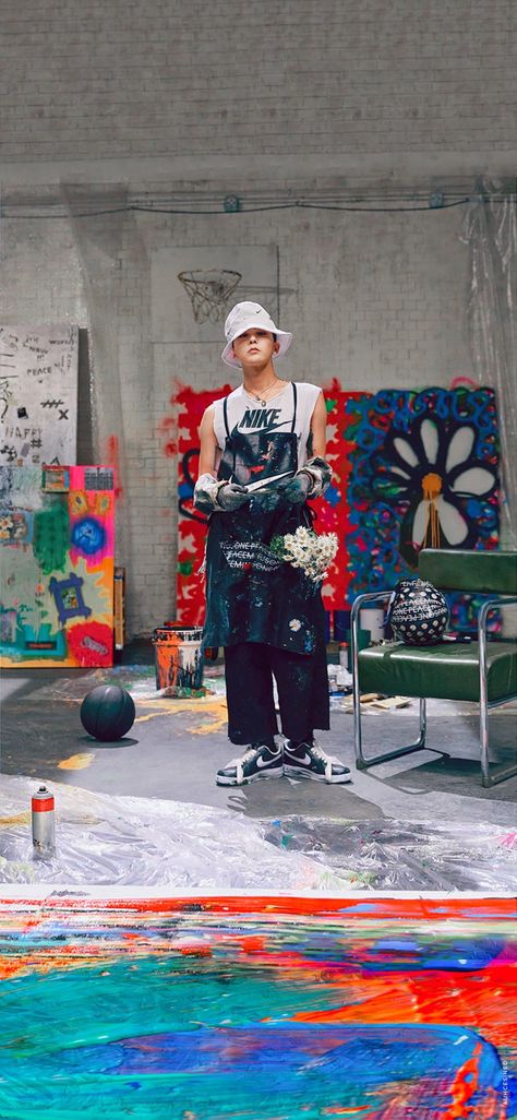 G Dragon Tattoo, G-dragon Aesthetic, Bigbang Wallpapers, J Dragon, Twitter Wallpaper, Daniel Henney, Gd Bigbang, Bigbang G Dragon, Art Studio Room