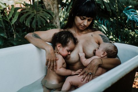 Mother Feeding Baby, Nursing Photography, Unique Maternity Photos, Tandem Nursing, Life Drawing Model, Motherhood Photos, Life Drawing Pose, Mother Baby Photography, Mother Feeding