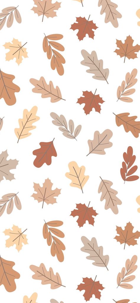 Seasonal Iphone Wallpapers, Whatsapp Wallpaper Autumn, Fall Theme Iphone Wallpapers, Autumn Wallpaper Ipad, Cute Autumn Wallpaper, Fall Leaves Wallpaper, Autumnal Wallpaper, November Backgrounds, Fall Leaves Pattern