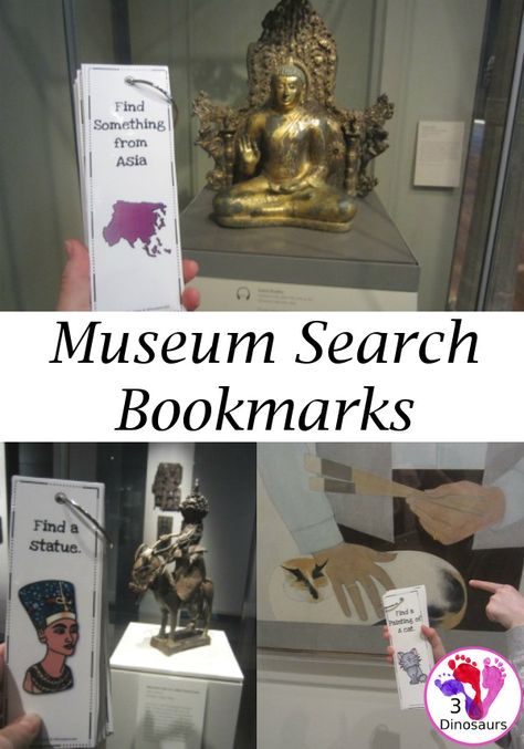 Museum Education Activities, Museum Activities For Kids, Museum Kids Activities, Museum Activities, Museum Program, Kids Museum, Bookmarks For Kids, Museum Ideas, Museum Education