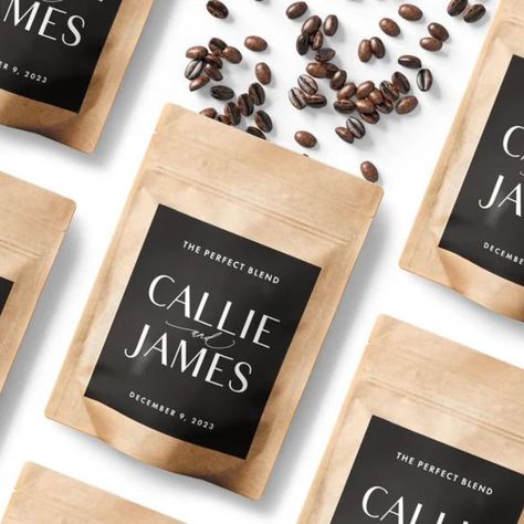 Perfect Blend Coffee Wedding Favors, Coffee Bean Favors, Coffee Bag Wedding Favors, Coffee Beans Wedding Favor, The Perfect Blend Wedding Favor, Coffee Bean Wedding Favors, Coffee Favors Wedding, Coffee Souvenir Wedding, Coffee Party Favors