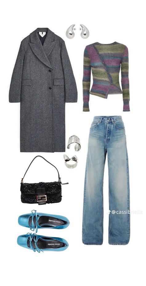 Jeans Winter Outfit, 2000s Japanese Fashion, Jeans Winter, Tiktok Outfits, Classy Work Outfits, Layering Outfits, Outfit Inspiration Fall, Casual Summer Outfits, Lookbook Outfits