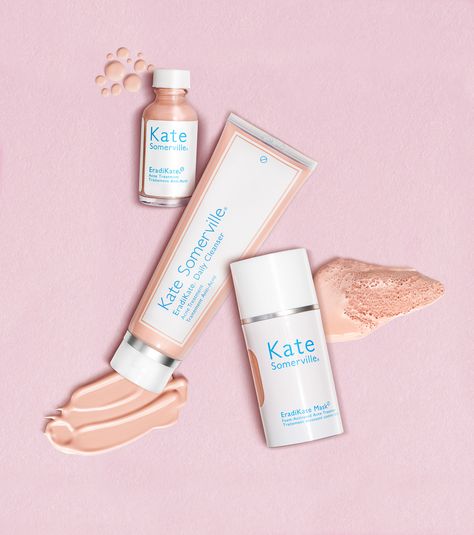 Clear blemishes and prevent future breakouts with EradiKate--powerful acne treatments by Kate Somerville. Home Remedies For Pimples, Problem Skin, Acne Treatments, Kate Somerville, Home Remedies For Acne, Acne Problem, Clear Acne, Skin Problems, Skin Treatments