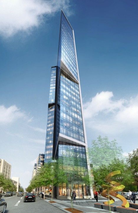 Architectural Orders, Residential Tower, Future Buildings, High Building, Skyscraper Architecture, Tower Building, Sacred Architecture, Tower Design, Amazing Buildings