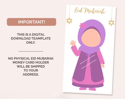 Buy Eid Money Holder for Girls and Boys, Eid Money Cards, Eid Money Envelopes, Eid Mubarak Card, Gift Card Holder, Eidi Mubarak Party Favors Online in India - Etsy Eid Money Envelopes, Eid Mubarak Card, Money Holder, Money Holders, Money Envelopes, Money Cards, Card Gift, Gift Card Holder, Eid Mubarak