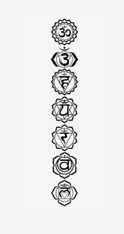 Chakra Spine Tattoo Men, God Of Time Tattoo, Seven Chakras Tattoo, Throat Chakra Tattoo, Chakra Tattoo Ideas Spirituality, 7 Chakras Tattoo, Consciousness Tattoo, Chakra Meditation Art, Vertical Tattoo