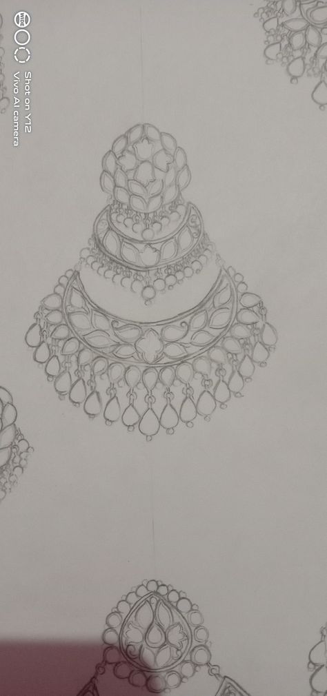 Indian Jewelry Drawing, Mughal Jewelry Sketches, Jewellery Design Sketches Jewelry Drawing, Jewels Drawing, Target Earrings, Mughal Jewellery, Meenakari Art, 3d Kolam, Jewellery Images