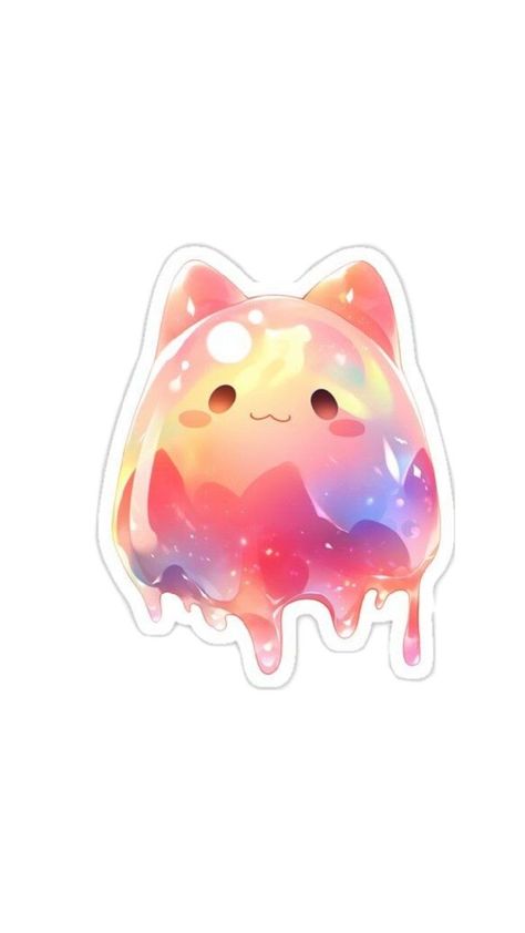 Cute Slime, Slime Monster, Monster Art, Slime, Lab, Silver, Quick Saves, Art