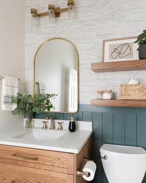 Small Primary Bathroom Ideas, Teen Bathrooms, Small Full Bathroom, Full Bathroom Remodel, Primary Bathroom, Decorative Ideas, Gorgeous Bathroom, Guest Bathrooms, Bathroom Inspiration Decor