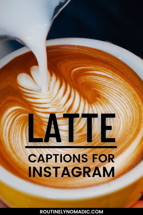 Latte art with latte captions for Instagram Art Captions, Coffee Captions Instagram, Ice Latte, Art Quotes Funny, Coffee Latte Art, Coffee Instagram, Drinking Quotes, Cool Captions, Cafe Latte