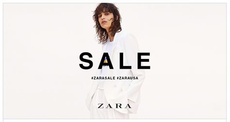 Zara Sale Poster, Fashion Sale Design, Banners Background, Fashion Sale Banner, Job Inspiration, Zara Sale, Store Banner, Billboard Design, Fashion Layout