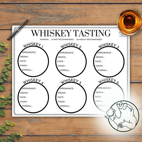 Whiskey Tasting Party, Whiskey Night, Bourbon Tasting, Whiskey Tasting, Whisky Tasting, Whiskey Lover Gifts, Diy Blinds, Whiskey Gifts, Tasting Party