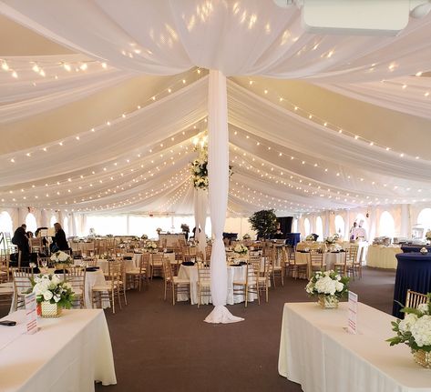 Wedding Tent Draping, Wedding Tent Lighting, Tent Draping, Tent Ceiling, Wedding Drapery, Wedding Tent Decorations, Outdoor Tent Wedding, Wedding Draping, Draping Wedding