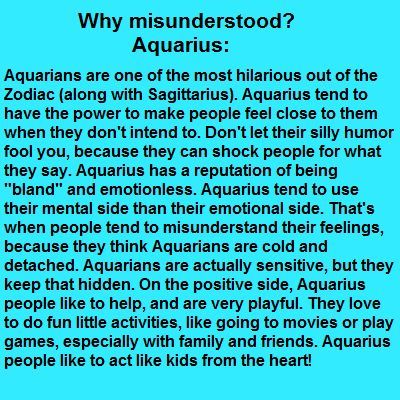 Aquarius / Misunderstood Aquarius Personality, Aquarius Truths, Aquarius Traits, Aquarius Life, Aquarius Love, Astrology Aquarius, Aquarius Quotes, Aquarius Horoscope, Aquarius Sign