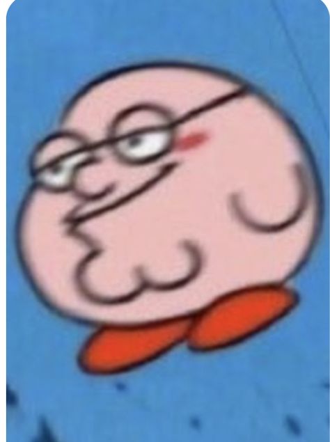 Peter Griffin Meme, I Griffin, Kirby Memes, Emo Pfp, Peter Griffin, Goofy Drawing, Memes Lol, Kirby Art, Lol Funny