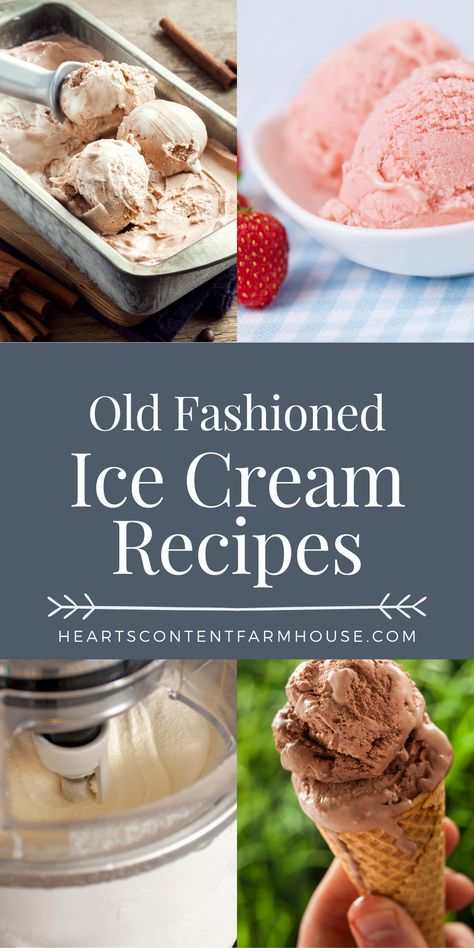 Ice Cream Custard, Basic Ice Cream Recipe, Churned Ice Cream Recipes, Ice Cream Custard Recipe, Ice Cream Churn Recipes, Old Fashion Ice Cream Recipes, Churn Ice Cream Recipes, Churned Ice Cream Recipes Homemade, Ice Cream Base Recipe