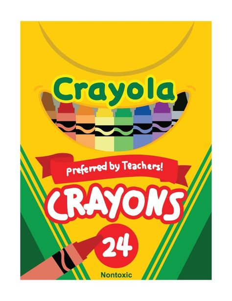 Crayola Party, Crayon Birthday Parties, Crayola Box, Teacher Wallpaper, Free Scrapbook Paper, Kindergarten Graduation Party, Diy Crayons, Color Party, Preschool Graduation