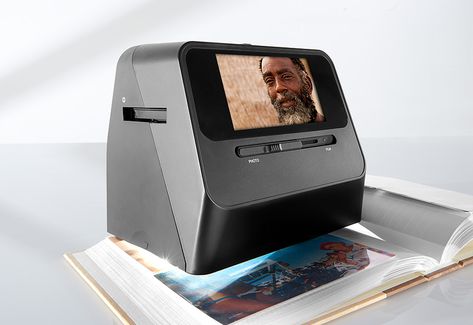 Rapid Photo Album Scanner by Sharper Image @ SharperImage.com Film Negatives, Kids Gadgets, Photo Scan, White Slides, Amazon Devices, Mac Computer, Sharper Image, Printer Scanner, Technology Gadgets