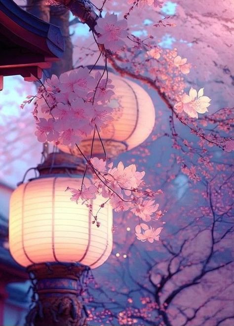 Cherry Blossom Pictures, Dreamy Artwork, Pretty Landscapes, Japan Aesthetic, Montage Photo, Beautiful Landscape Wallpaper, Pretty Wallpapers Backgrounds, Beautiful Backgrounds, Anime Scenery Wallpaper