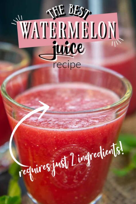 Watermelon Juice Recipe, Best Watermelon, Mixed Fruit Juice, Watermelon Health Benefits, Watermelon Mojito, Black Salt, Berry Juice, Fresh Watermelon, Ginger Juice