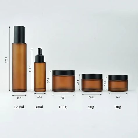 Cylinder Glass Bottles And Jars In Amber Color,Matte Finish For Glass Cosmetic Packaging - Buy Amber Glass Bottle,Amber Glass Jar,Matte Glass Bottle Product on Alibaba.com Magic Mushies, Screen Printing Ceramics, Amber Packaging, Glass Bottle Packaging, Brown Glass Bottles, Colored Glass Bottles, Label Ideas, Cosmetic Labels, Brown Bottles