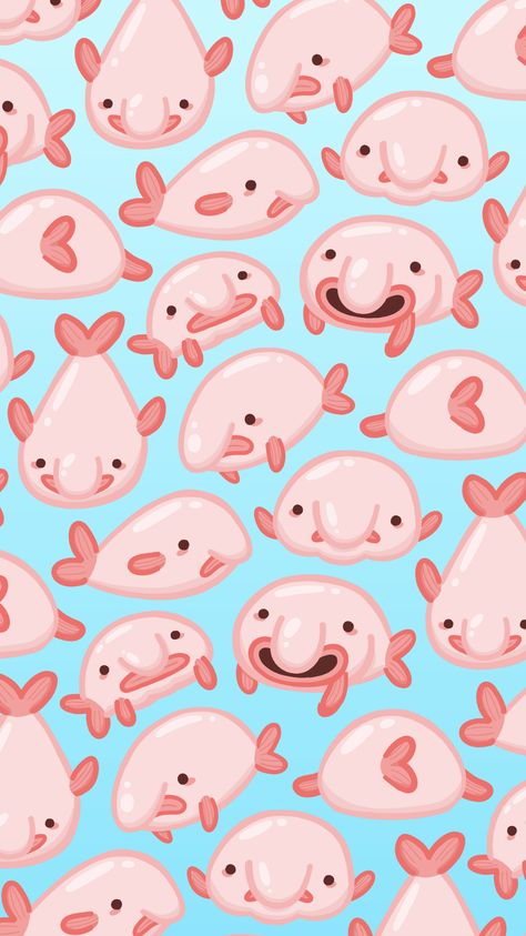 Blobfish Wallpaper Explore more 30 cm, Australia, Blobfish, New Zealand, Psychrolute wallpaper. https://www.whatspaper.com/blobfish-wallpaper-4/ Blob Fish, Australia Wallpaper, Fish Wallpaper, Fish Drawings, Pattern Iphone Case, Kawaii Wallpaper, Cute Backgrounds, Cute Wallpaper Backgrounds, Pattern Iphone