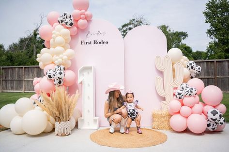 BABY's FIRST RODEO BIRTHDAY PARTY | The Livstyle Vaquera 1st Birthday, 1st Cowgirl Birthday Party, 1st Rodeo Backdrop, Baby Girl 1st Rodeo Birthday, Boho First Rodeo Birthday, This Ain’t My First Rodeo Birthday, Pink First Rodeo Birthday, First Rodeo Theme Birthday, First Rodeo Birthday Ideas