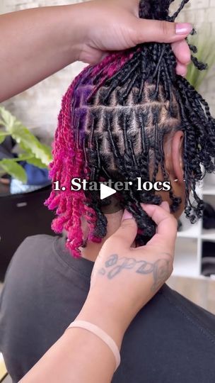 11K views · 1.5K reactions | What stage are you in?! Comment ⬇️

“🌱The Stages of locs are:

1.Starter Locs: This stage begins when you first
start your loc journey, and your hair is typically in the process of locking. 1-3 months loc’d

2. Budding Locs: In this stage of loc formation is when the hair begins to frizz up and twist together to create the foundation of the loc. 3-6months loc’d

3. Teenage Locs: Locs in this stage are maturing and becoming more defined, though they may still be a bit fuzzy. 6months-1/2yrs

4. Mature Locs: At this stage, your locs are fully formed, strong, and well-defined with a strong system. 
2yrs+ loc’d

🌱Be mindful that everyone’s loc journey is unique; some may take longer, while others may progress more quickly.”

🎥: @theanjaneeway (STYLIST SPOTLIGHT) Starter Loc Size Chart, 2 Strand Starter Locs, 4c Starter Locs, Stages Of Locs, Budding Locs, Starter Locs, Loc Journey, D 2, Locs