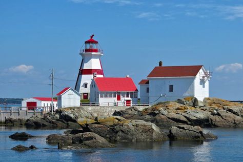 Campobello Island, Lighthouse Inspiration, Jigsaw Puzzles Art, O Canada, Beacon Of Light, Light Houses, Search And Find, St Andrews, New Brunswick