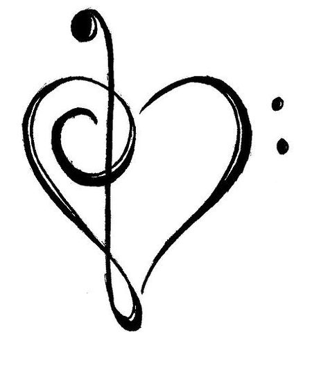 Music Heart Tattoo, Music Notes Drawing, Music Notes Tattoo, Halloweenský Makeup, Music Heart, Music Tattoo Designs, Note Tattoo, Music Drawings, Cat Stevens