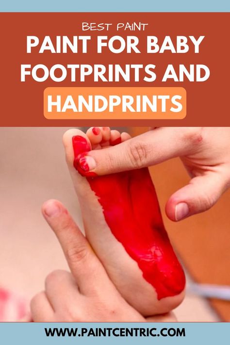 Best paint for baby footprints and handprints Baby Footprints Ideas, Infant Hand And Footprint Art, Diy Baby Footprint Art, Baby Foot Print Ideas, Baby Painting Ideas Canvases, Baby Footprint Ideas, Baby Hand And Foot Prints Crafts, Baby Handprint Ideas, Baby Feet Painting Ideas