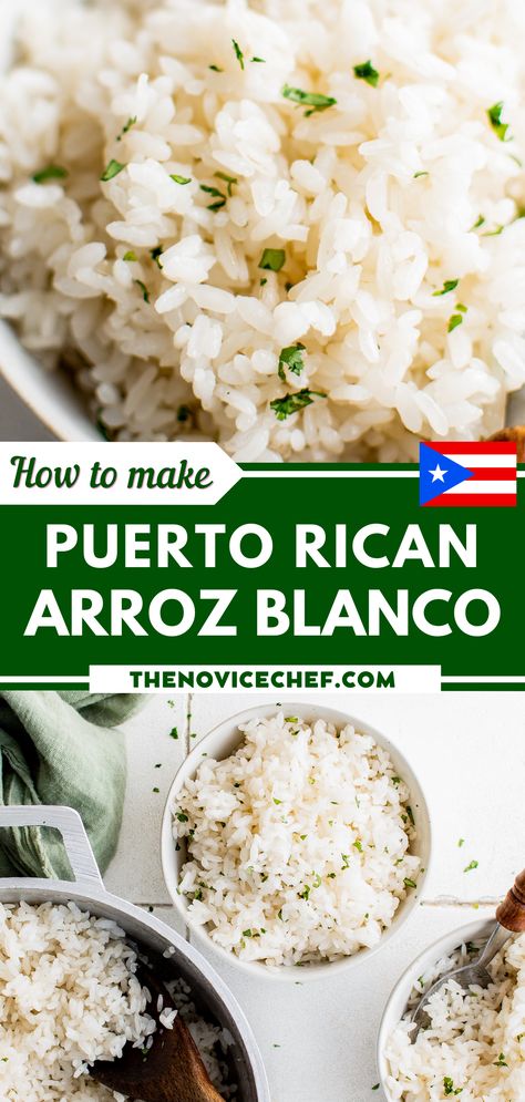 How To Make Puerto Rican Rice, White Rice Puerto Rican Style, Flavorful White Rice Recipe, Puerto Rican White Rice Recipes, Easy Puerto Rican Rice, White Rice And Beans Puerto Rican, Puerto Rican Corned Beef White Rice, Spanish White Rice Recipes, Puerto Rican Rice And Beans Authentic