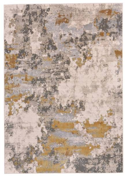 Weave & Wander Gold 735R3970 Rug Watercolor Rug, Feizy Rugs, Contemporary Watercolor, Yellow Area Rugs, Gold Rug, High Fashion Home, Abstract Rug, Contemporary Area Rugs, Modern Area Rugs