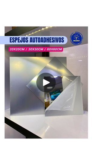 76K views · 3.5K reactions | ¡Los diseños que puedes crear con estos espejos autoadhesivos son infinitos! #espejosadhesivos 

Crea tu propio espejo vertical o realiza tu decoración soñada en tu sala ¡EL LÍMITE ES TU MENTE! 🥰

Disponibles en medidas de 22x22cm 30x30cm y 60x60cm

👉PRECIOS DESDE LOS $3
📦 ¡Envío por tan solo $1 a nivel nacional! 🚚El envío por MRW ofertando desde nuestra cuenta Mercado Libre🙌 en compras mayores a 6$ (en productos hasta 1kg) y mayor a 10$ (en productos hasta 2kg).
.
CONTÁCTANOS:
📲WhatsApp: 0424 2515003
☎️Llamadas: 0212 7942877 
➡️ Síguenos en Instagram: @Ingenio2.0

📍 Estamos ubicados en la Av. Libertador, edificio La Línea, Torre Av, Piso 3, Oficina A-31. Plaza Venezuela, Caracas | Ingenio Envios a nivel nacional por $1 | ingenio2.0 · Original audio Instagram, Caracas